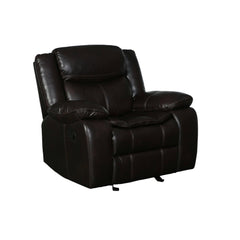 42" Brown Reclining Chair