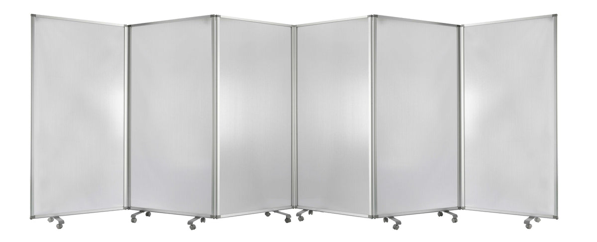 212 X 1 X 71 Clear Metal 6 Panel Resilient Screen