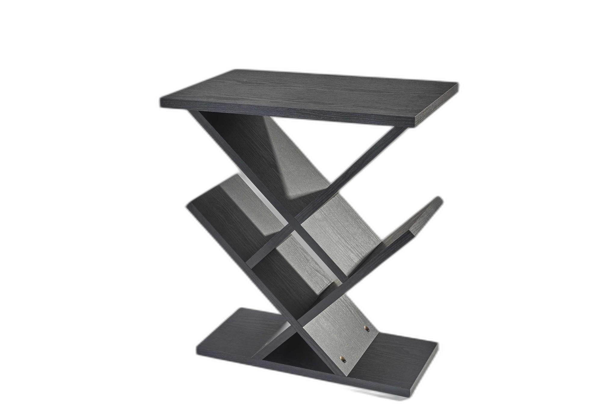 19" X 12" X 21.5" Black Accent Table