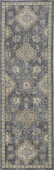 63 X 91 Slate Grey Wool Rug