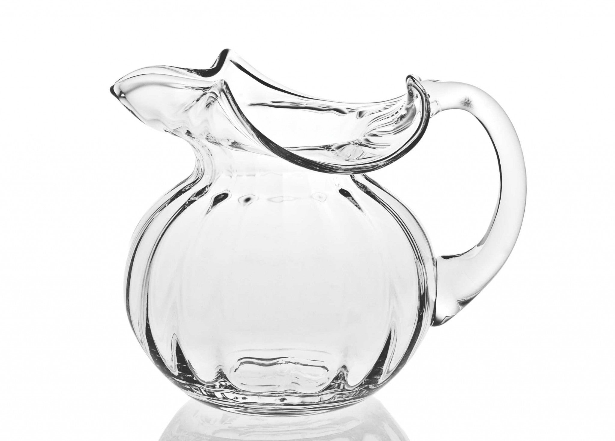 Mouth Blown Glass Pitcher 42 Oz