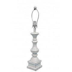 29" White Standard Table Lamp