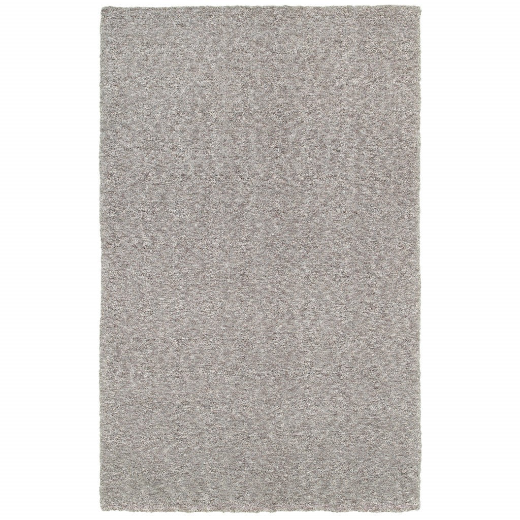 10’ X 13’ Modern Shaggy Soft Gray Indoor Area Rug