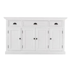 Large Modern Farmhouse White Cabinet