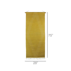 Yellow Ochre Jute Wall Hanging