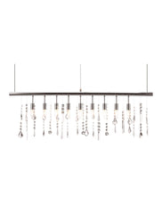 Modern Glam Icicle Chandelier