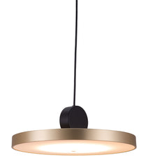 Gold Flat Deco Ceiling Lamp