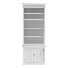 Classic White Single Bay Hutch Unit