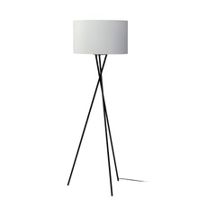 Black Metal Tripod Floor Lamp