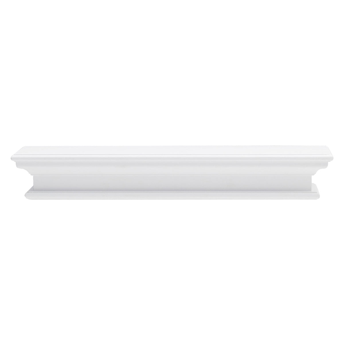 32" Classic White Floating Wall Shelf