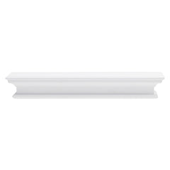 32" Classic White Floating Wall Shelf