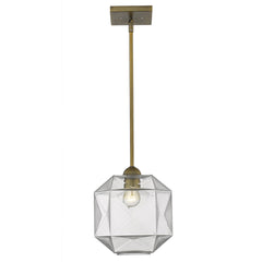 Loft 1-Light Brass Pendant