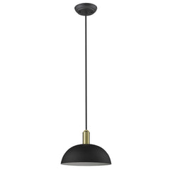 Ingo 1-Light Matte Black Pendant