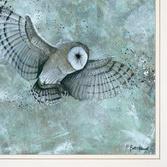 Set Of Two Wildlife 1 White Framed Print Wall Art