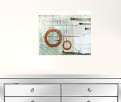 Set Of Two Balance This I And II 1 White Framed Print Wall Art