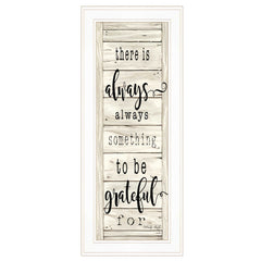 Be Grateful Collection 1 White Framed Print Wall Art