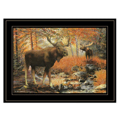 Call Of The Wild 3 Black Framed Print Wall Art