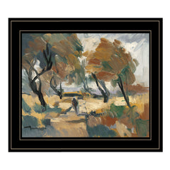 Early Walk 3 Black Framed Print Wall Art