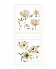 Set Of Two Brittany I And Sea II 1 White Framed Print Wall Art