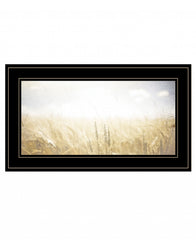 Fields Of Gold 2 Black Framed Print Wall Art