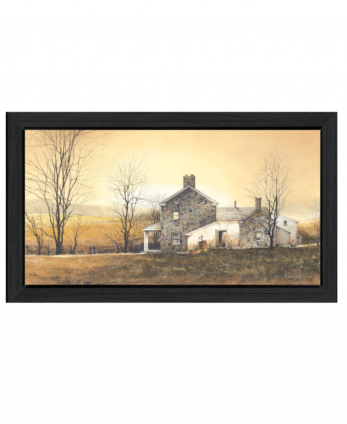 Rising Early 1 Black Framed Print Wall Art