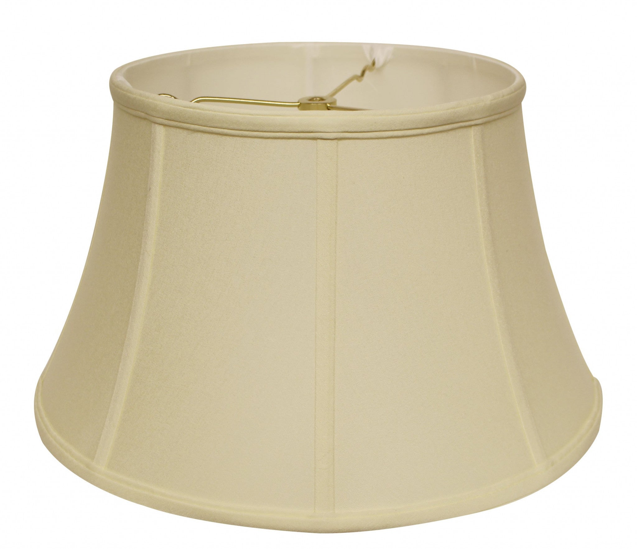 15" Ivory Drum No Slub Lampshade