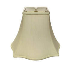 18" Ivory Premium Square Monay Shantung Lampshade