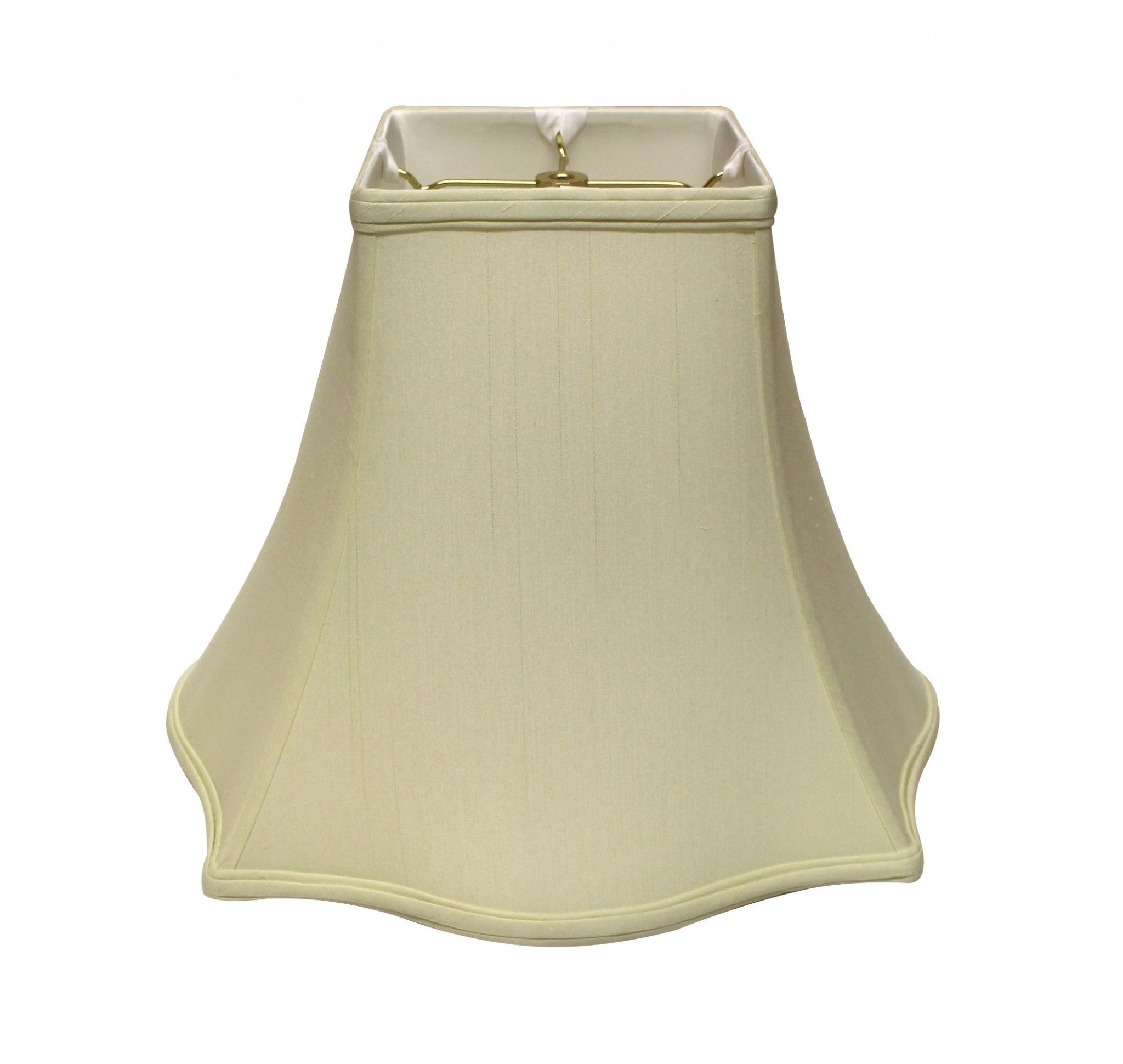 18" Ivory Premium Square Monay Shantung Lampshade