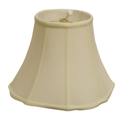 12" Ivory Octagon Monay Shantung Lampshade