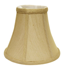 14" Pale Brown Premium Bell No Slub Lampshade