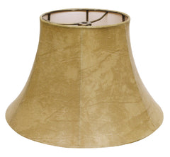 16" Faux Snakeskin Slanted Softback Parchment Lampshade