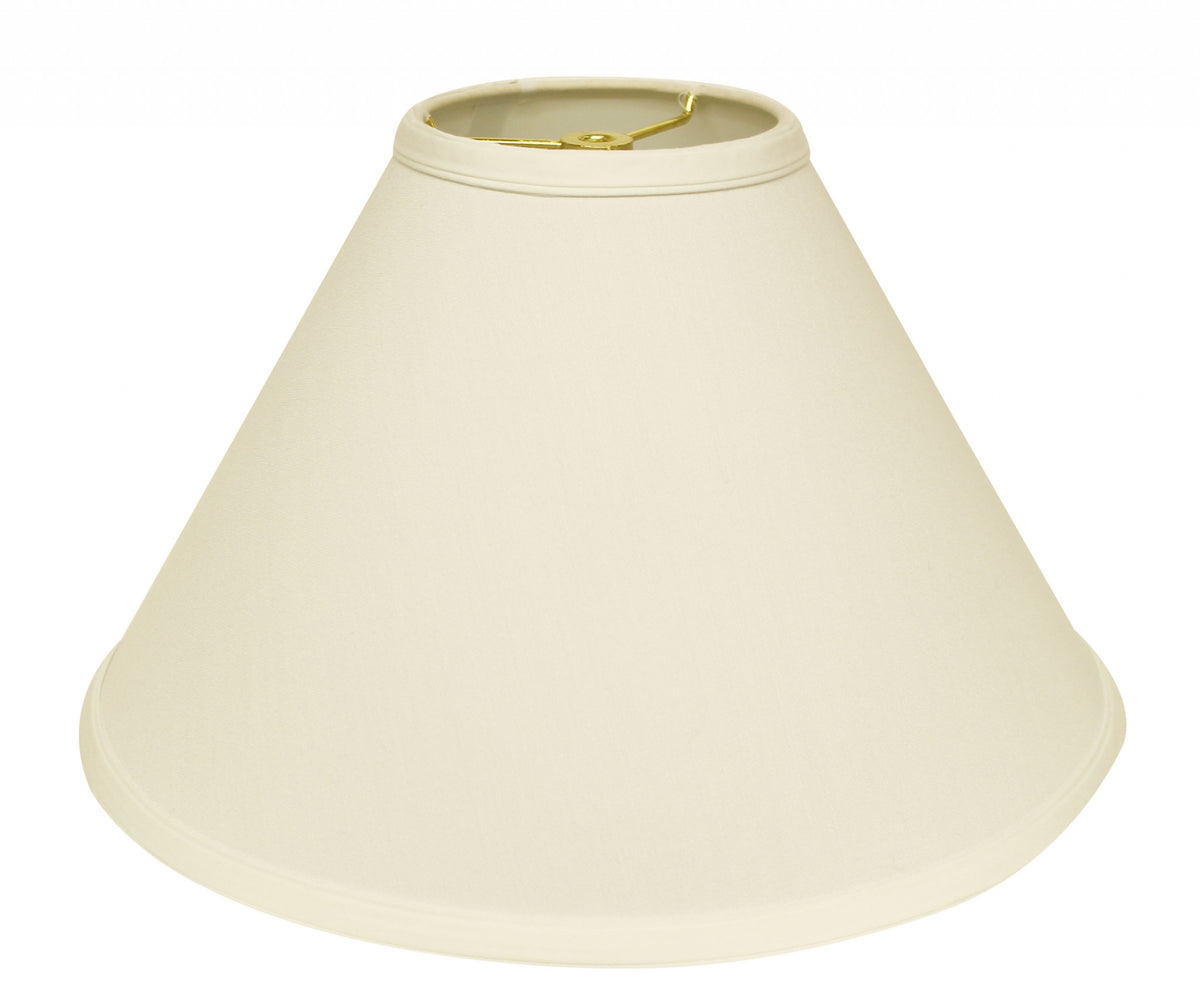 13" Ivory Deep Cone No Slub Lampshade