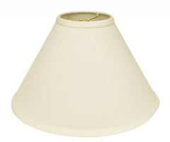 13" Ivory Deep Cone No Slub Lampshade