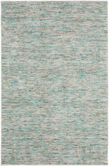 12' X 15' Green Wool Hand Loomed Handmade Area Rug