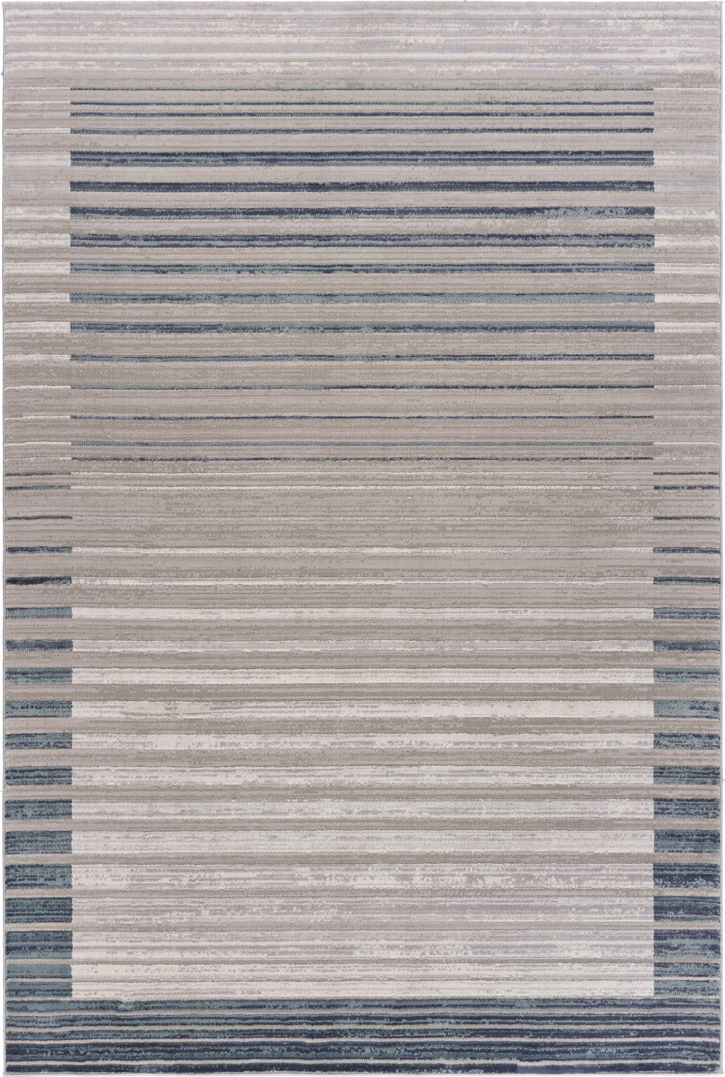 10' X 14' Cream Abstract Area Rug
