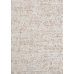5' X 8' Beige Abstract Area Rug