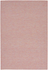 7' X 10' Dark Red Power Loom Area Rug