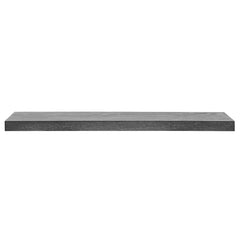 43" Dark Gray Whitewash Wooden Floating Shelf