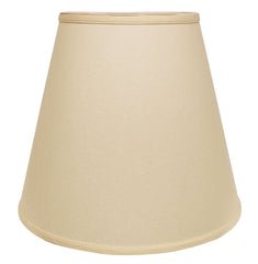 16" Parchment Biege Deep Empire Linen Lampshade