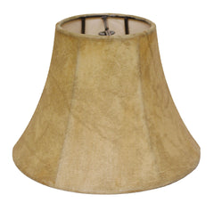 6" Faux Snakeskin Set of 6 Slanted Chandelier Parchment Lampshades